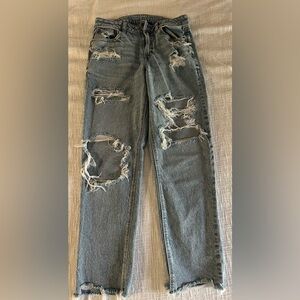 Aerie distressed jeans